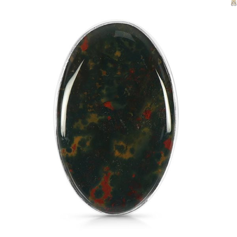 Blood Stone Adjustable Ring-ADJ-R BDS-2-62