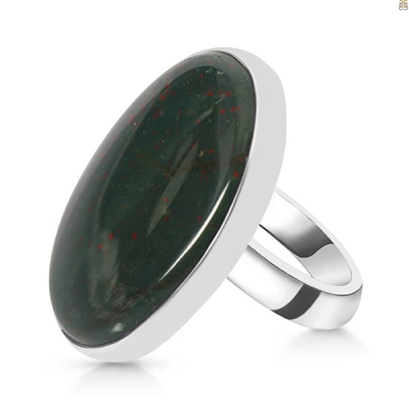 Blood Stone Adjustable Ring-ADJ-R BDS-2-71