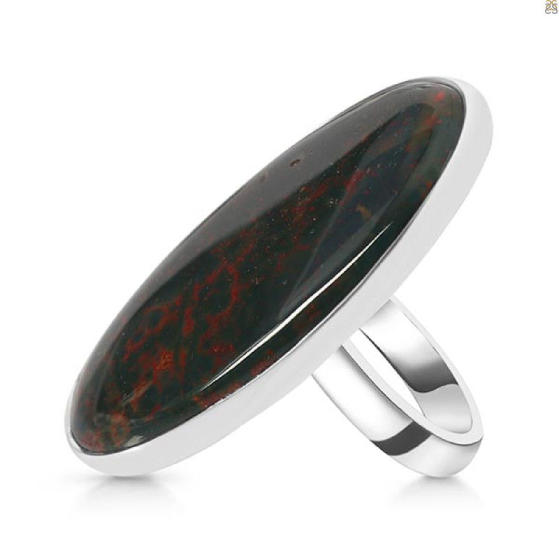Blood Stone Adjustable Ring-ADJ-R BDS-2-74