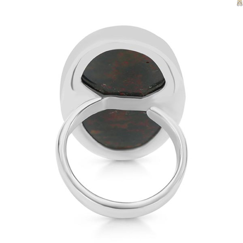 Blood Stone Adjustable Ring-ADJ-R BDS-2-74