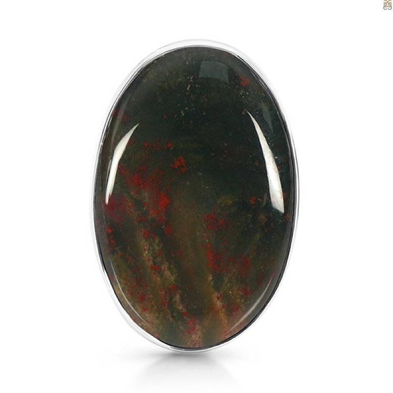 Blood Stone Adjustable Ring-ADJ-R BDS-2-92