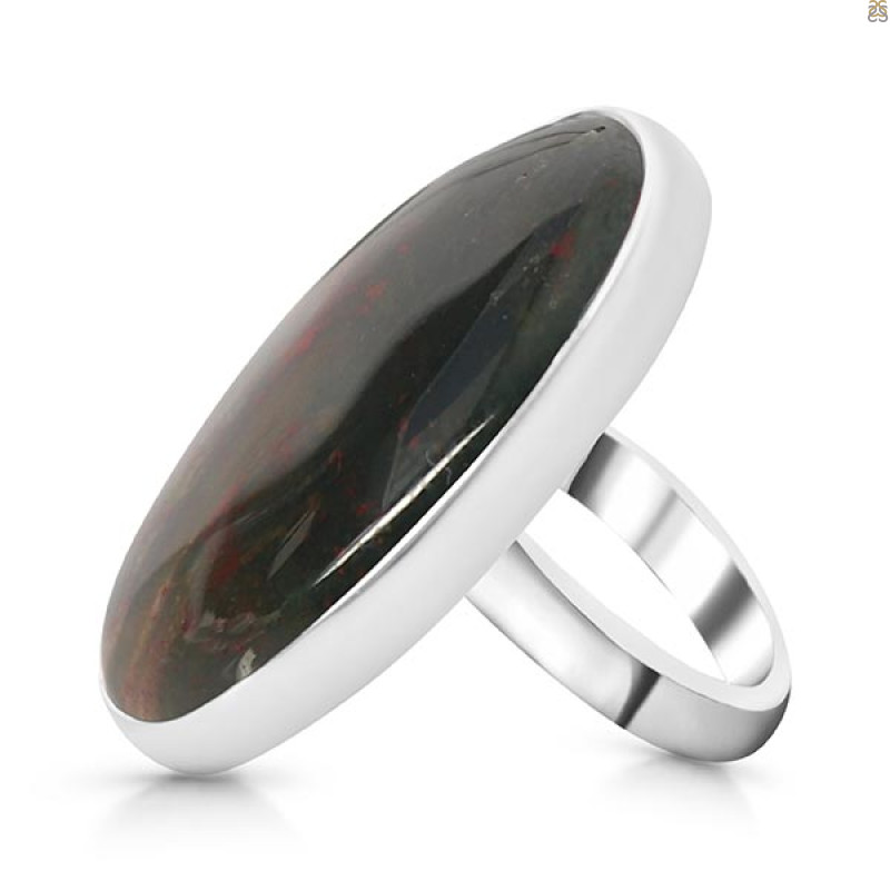 Blood Stone Adjustable Ring-ADJ-R BDS-2-92
