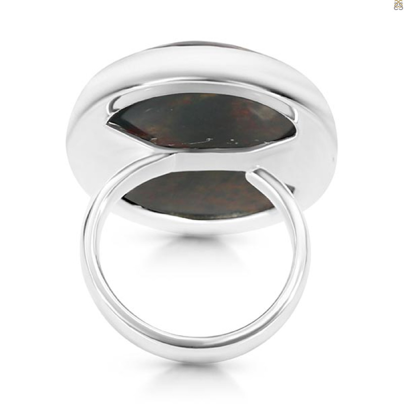 Blood Stone Adjustable Ring-ADJ-R BDS-2-94