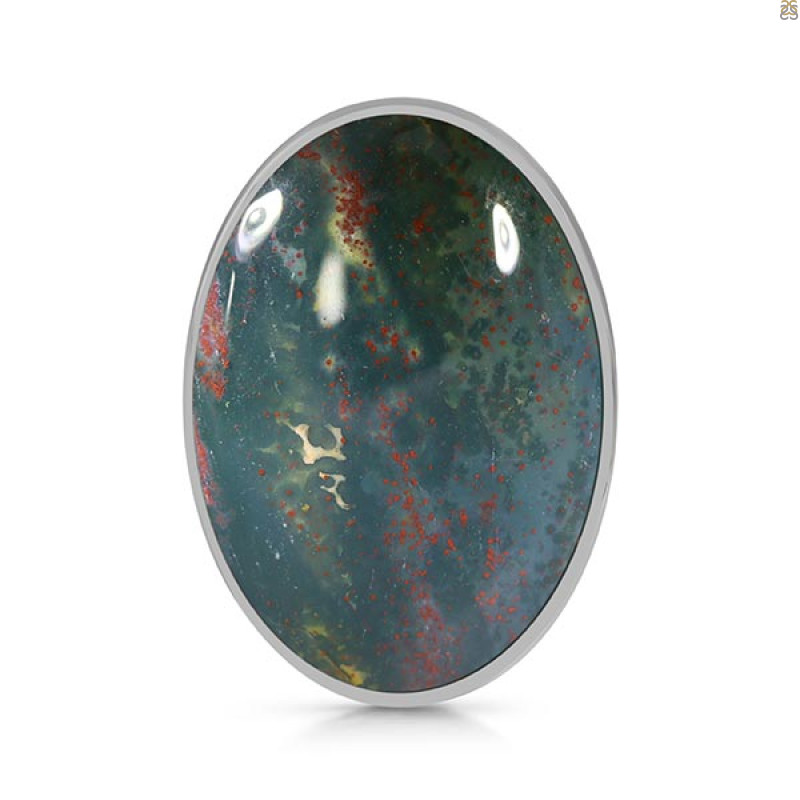 Blood Stone Adjustable Ring-ADJ-R BDS-2-97