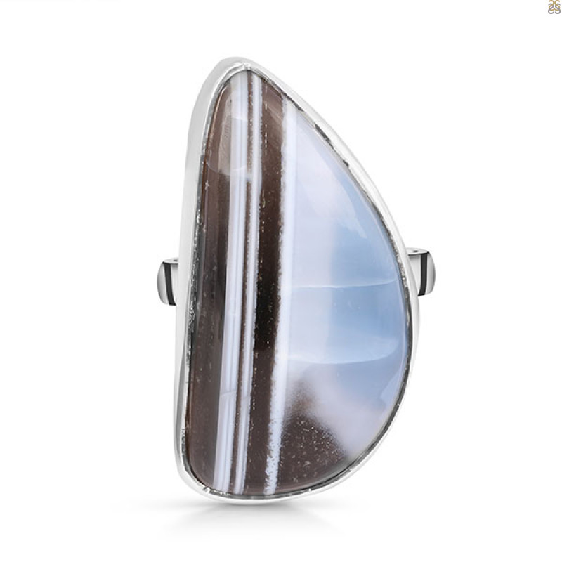 Blue Opal Adjustable Ring-ADJ-R BLO-2-56