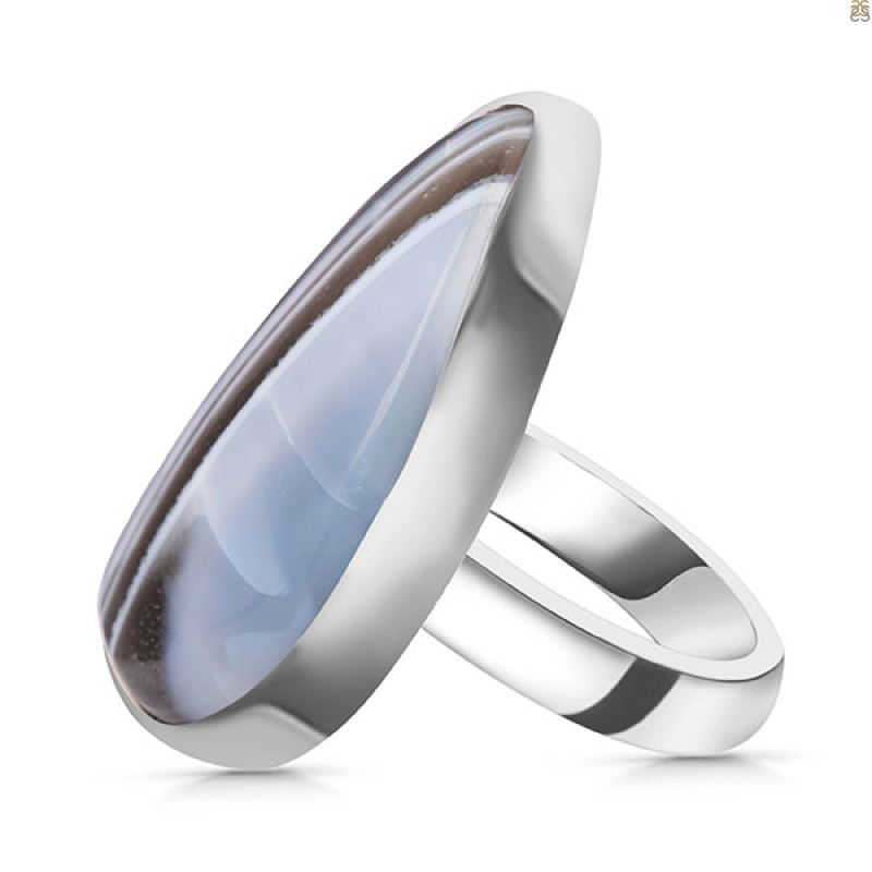 Blue Opal Adjustable Ring-ADJ-R BLO-2-56