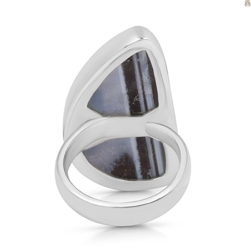 Blue Opal Adjustable Ring-ADJ-R BLO-2-56