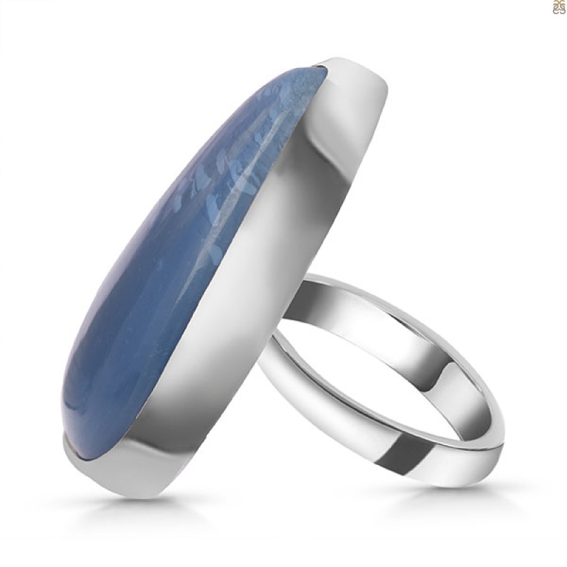 Blue Opal Adjustable Ring-ADJ-R BLO-2-57