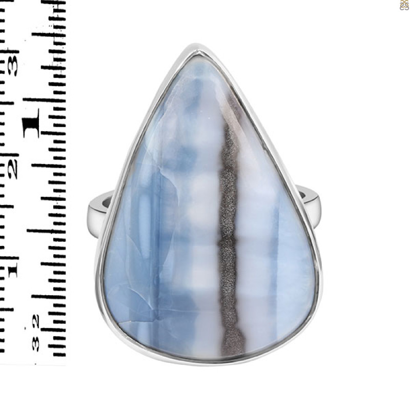 Blue Opal Adjustable Ring-ADJ-R BLO-2-59