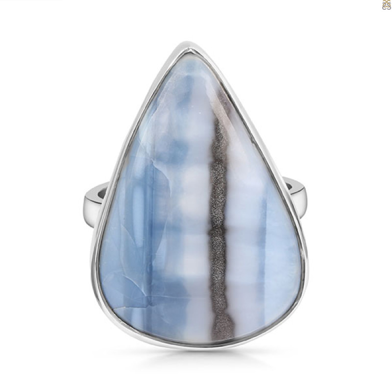 Blue Opal Adjustable Ring-ADJ-R BLO-2-59