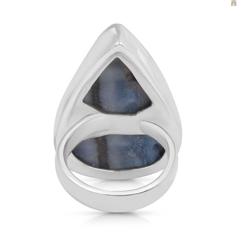 Blue Opal Adjustable Ring-ADJ-R BLO-2-59