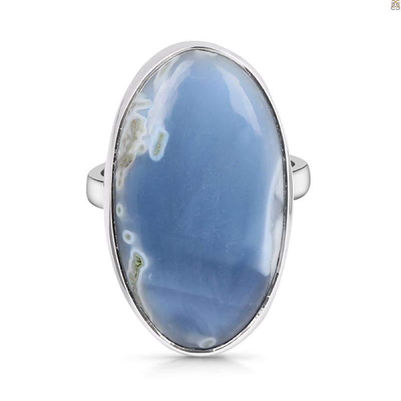 Blue Opal Adjustable Ring-ADJ-R BLO-2-61