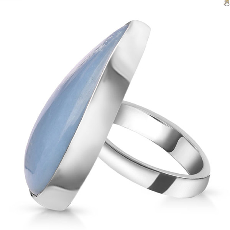 Blue Opal Adjustable Ring-ADJ-R BLO-2-69