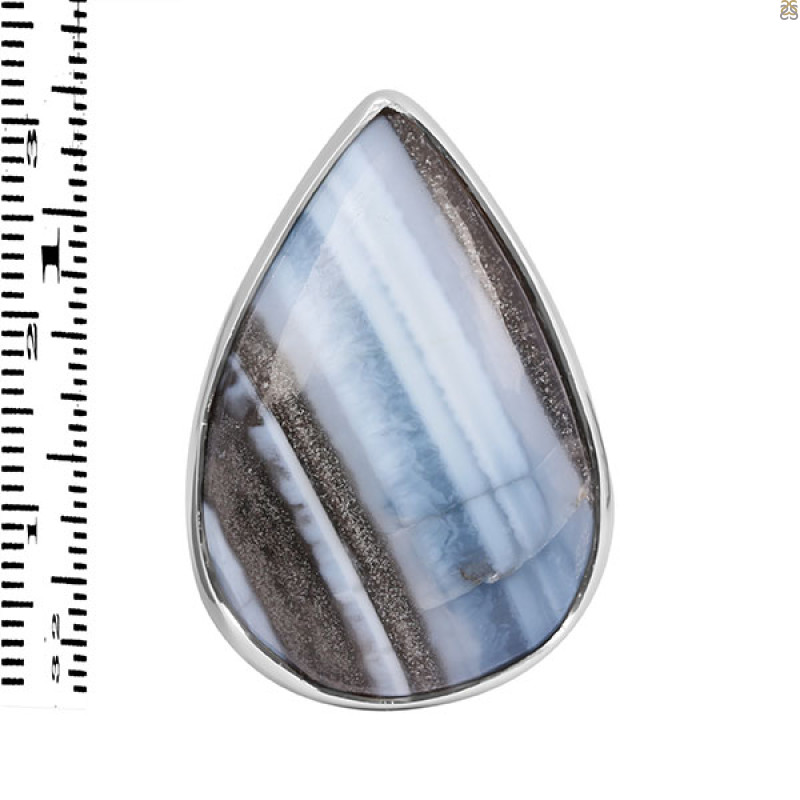 Blue Opal Adjustable Ring-ADJ-R BLO-2-71