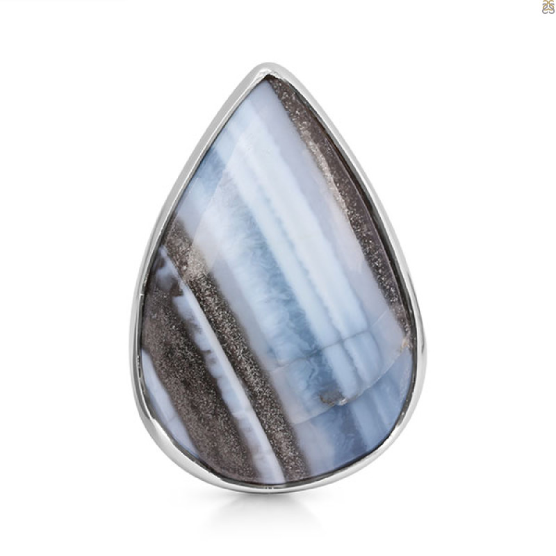 Blue Opal Adjustable Ring-ADJ-R BLO-2-71