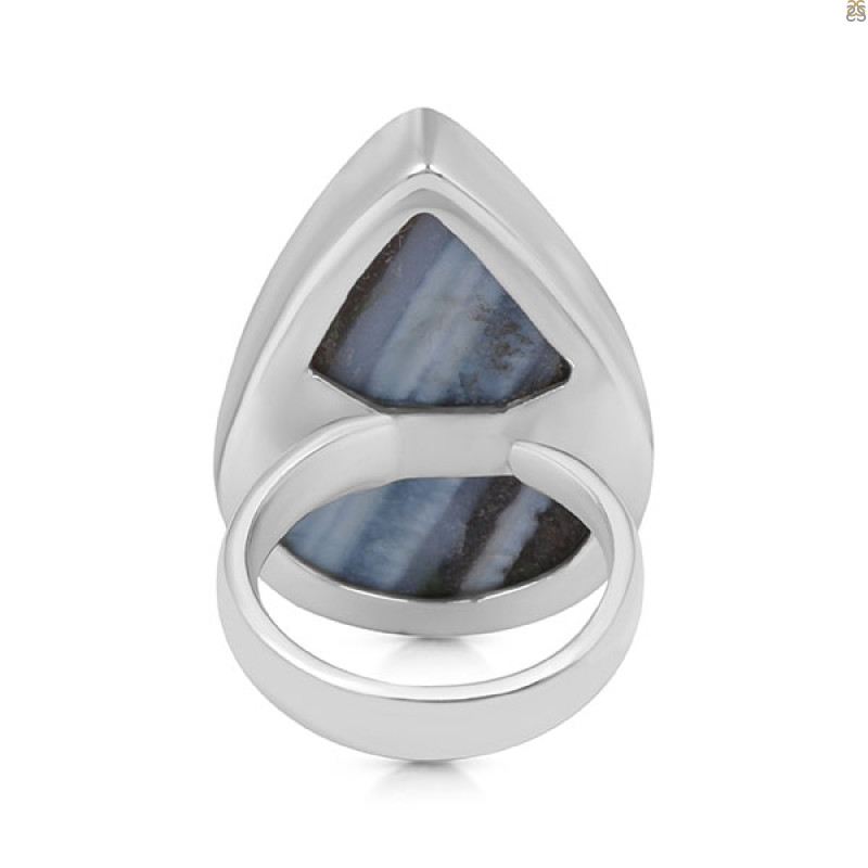 Blue Opal Adjustable Ring-ADJ-R BLO-2-71