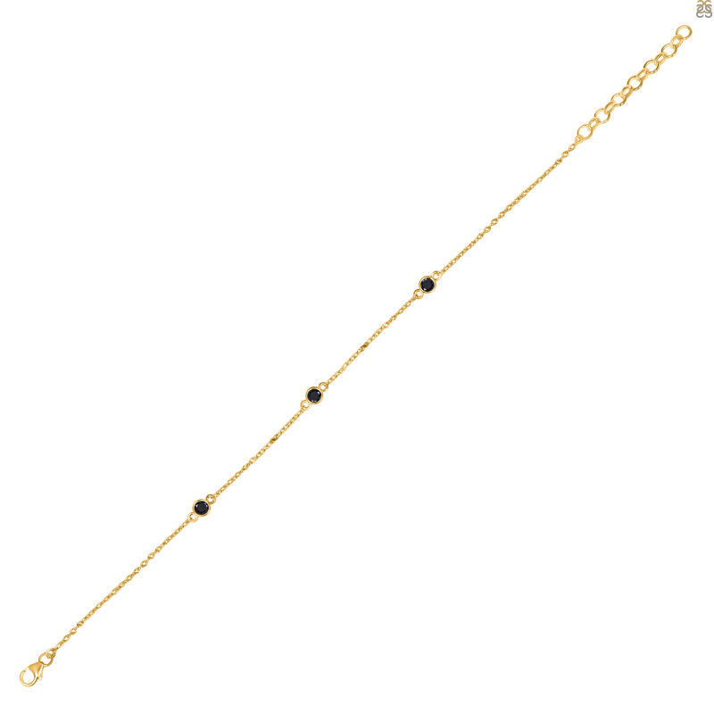 Black Tourmaline Bracelet BLS-RDAL-13