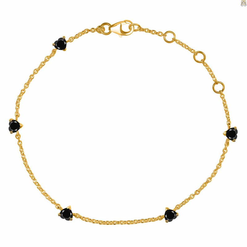 Black Tourmaline Bracelet BLS-RDB-169.