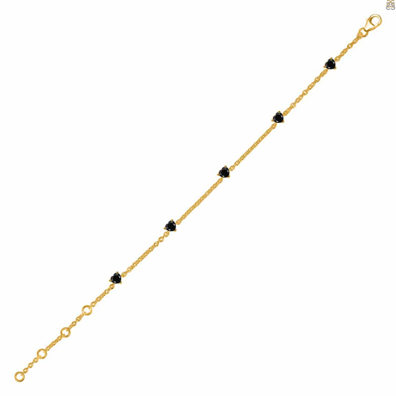 Black Tourmaline Bracelet BLS-RDB-169.