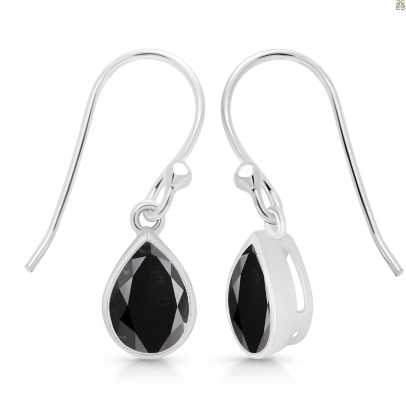 Black Tourmaline Earring BLS-RDE-1639.