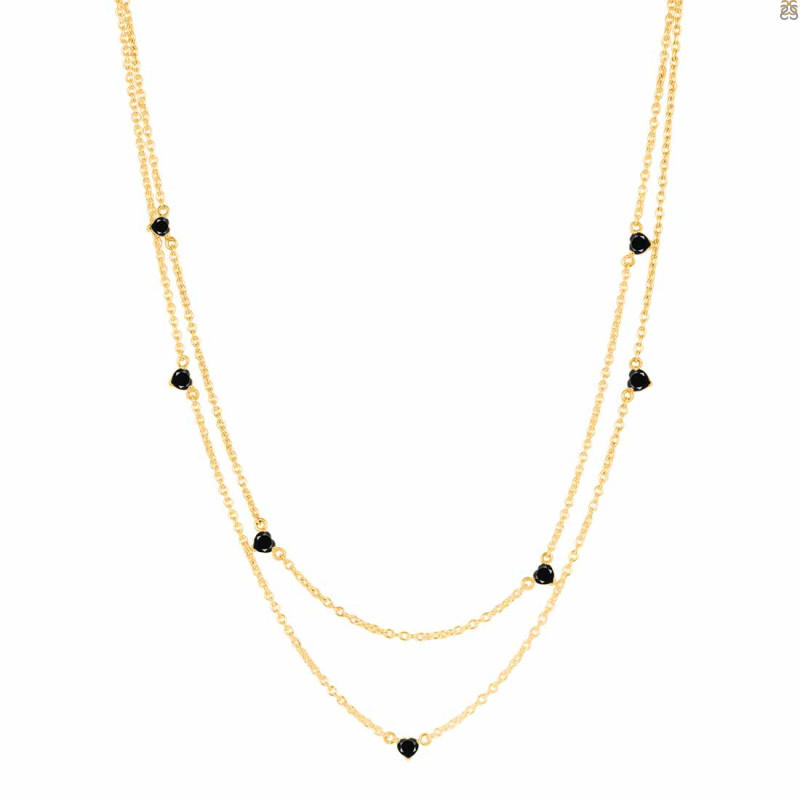 Black Tourmaline Necklace BLS-RDN-388.