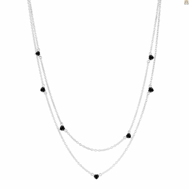Black Tourmaline Necklace BLS-RDN-388.