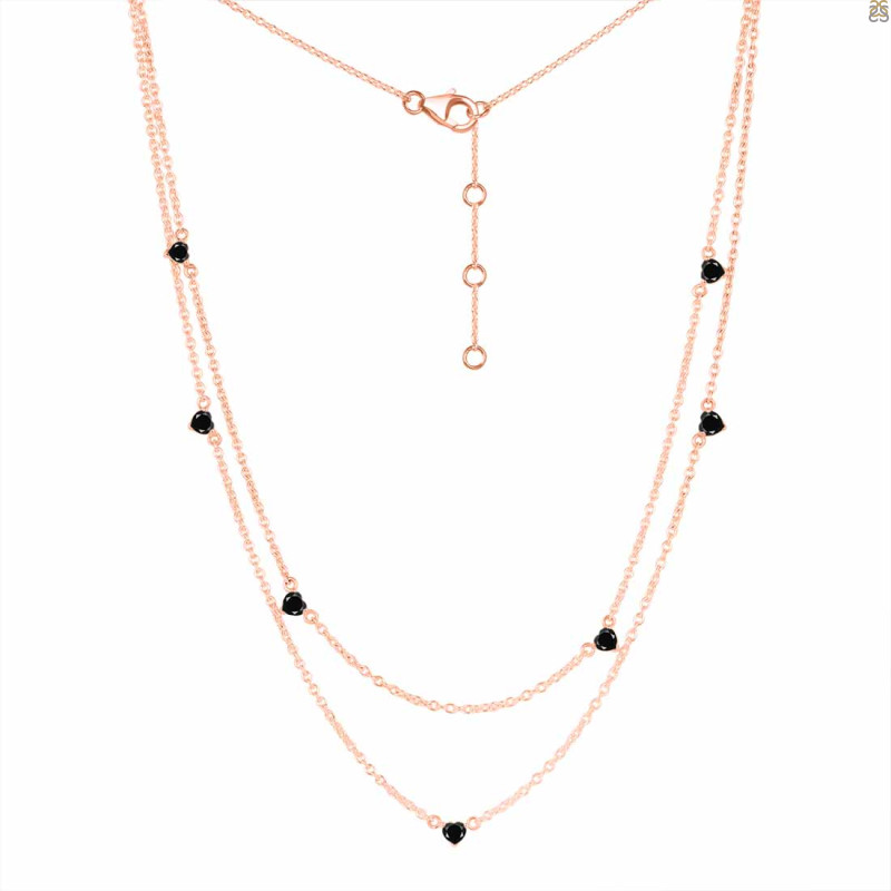 Black Tourmaline Necklace BLS-RDN-388.