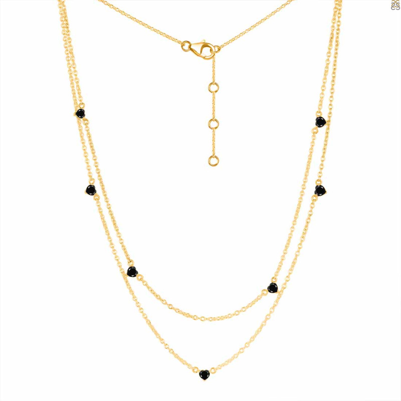 Black Tourmaline Necklace BLS-RDN-388.