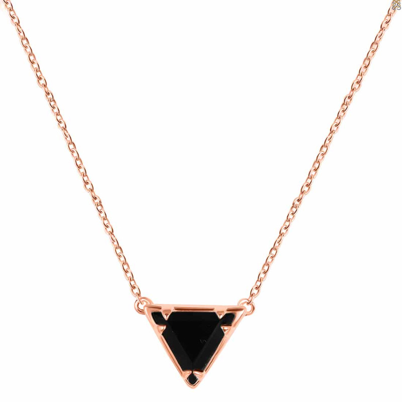 Black Tourmaline Necklace BLS-RDN-398.