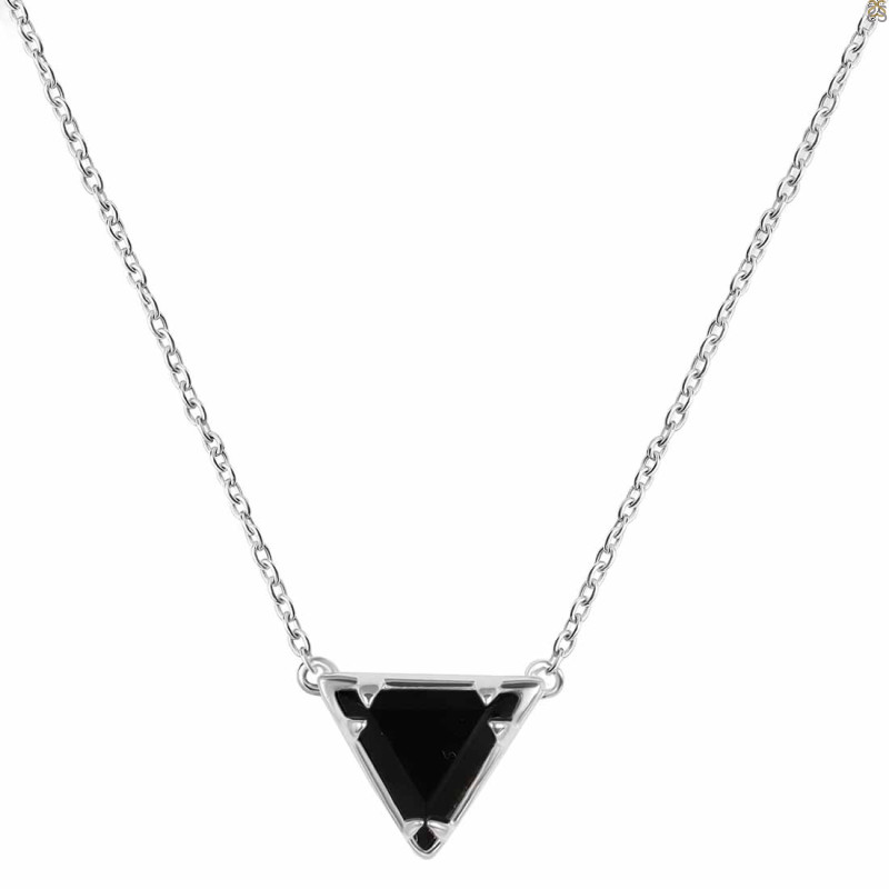 Black Tourmaline Necklace BLS-RDN-398.