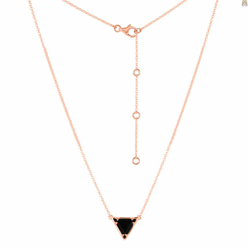 Black Tourmaline Necklace BLS-RDN-398.