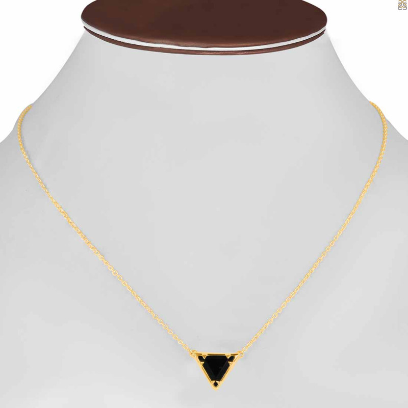 Black Tourmaline Necklace BLS-RDN-398.