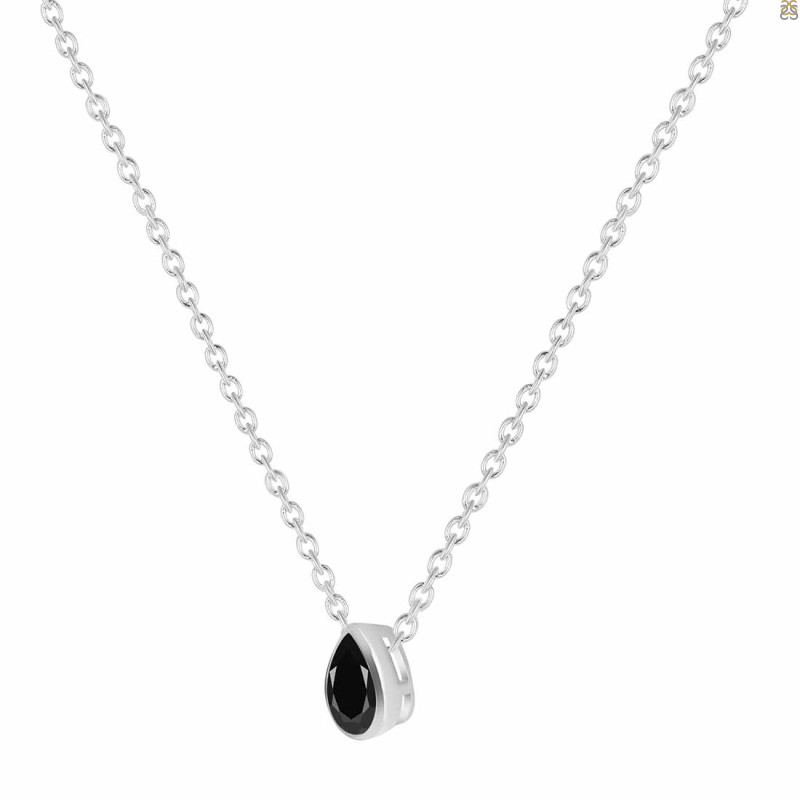 Black Tourmaline Necklace BLS-RDN-451.