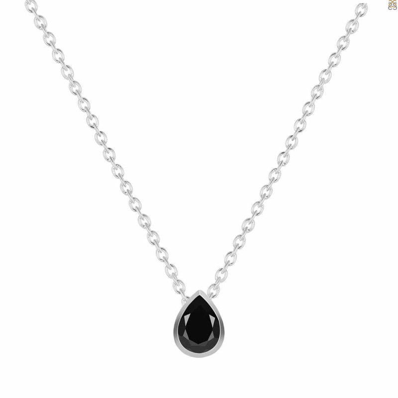 Black Tourmaline Necklace BLS-RDN-452.