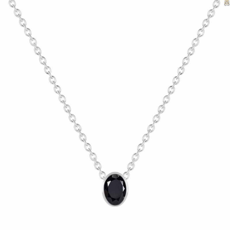 Black Tourmaline Necklace BLS-RDN-453.