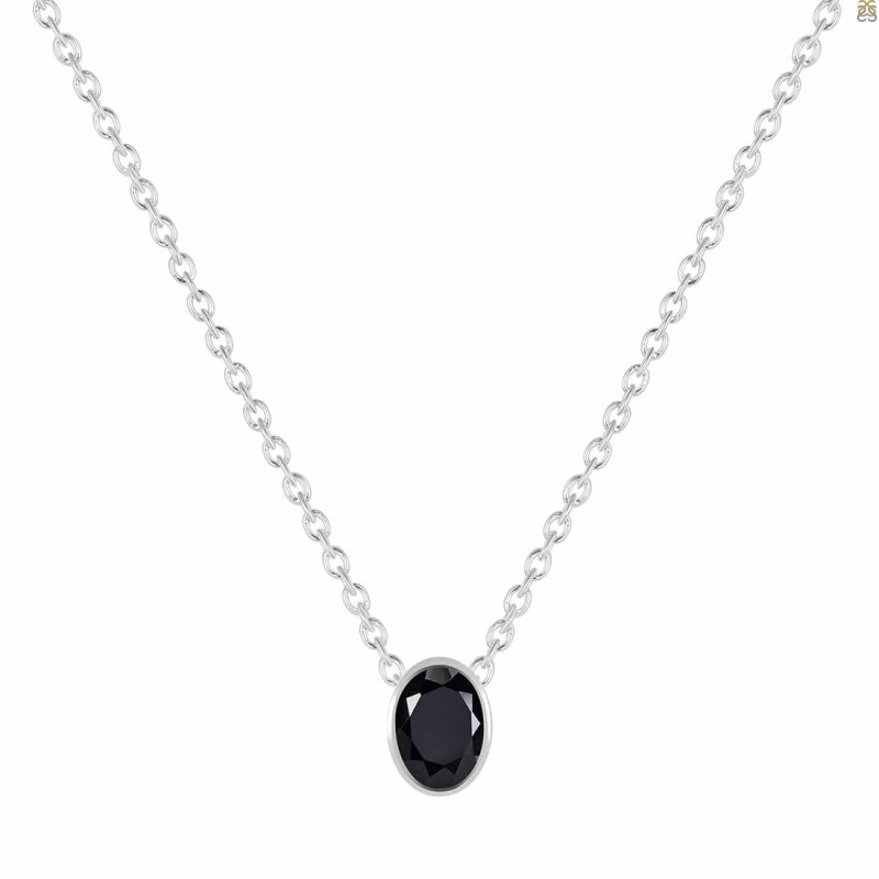Black Tourmaline Necklace BLS-RDN-454.