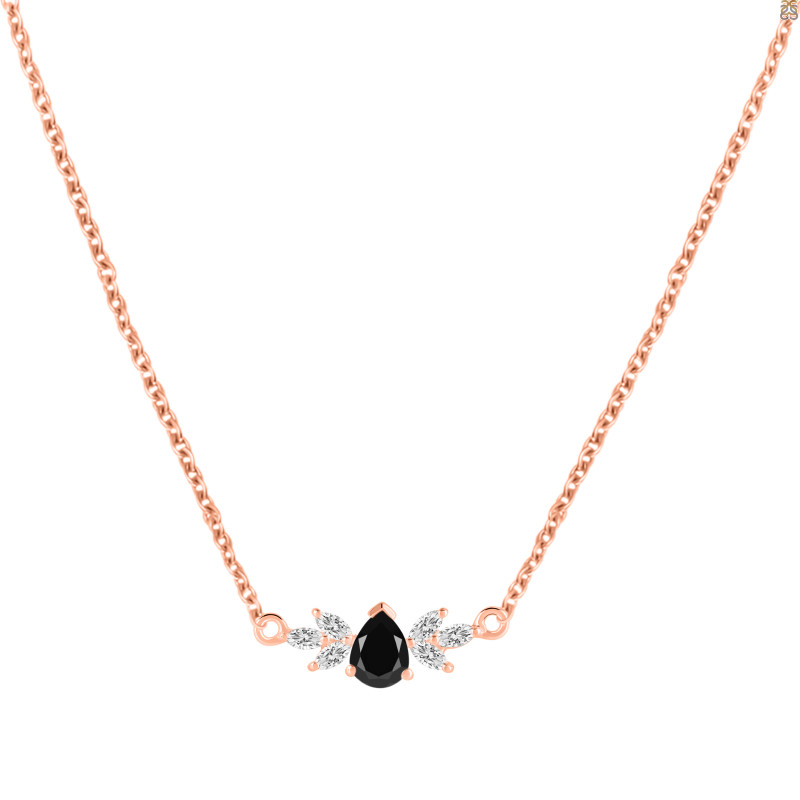 Black Tourmaline Necklaces BLS-RDN-471.