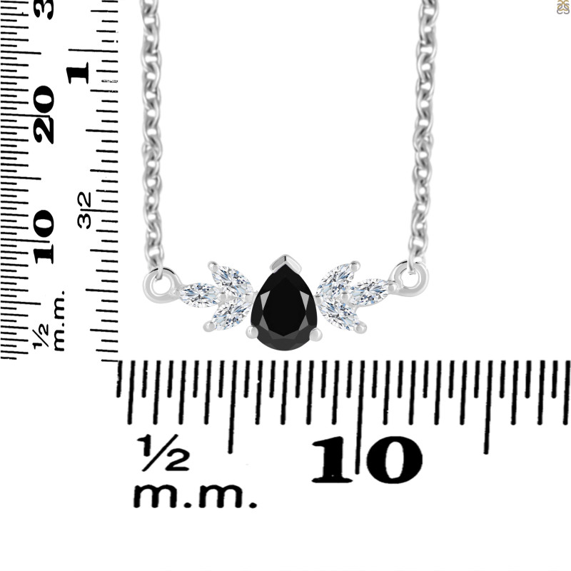 Black Tourmaline Necklaces BLS-RDN-471.