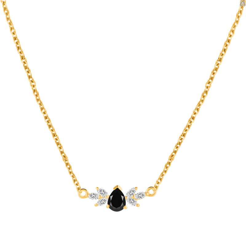 Black Tourmaline Necklaces BLS-RDN-471.