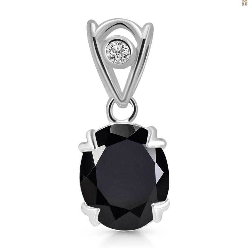 Black Tourmaline Pendant BLS-RDP-749-V-LOOP.