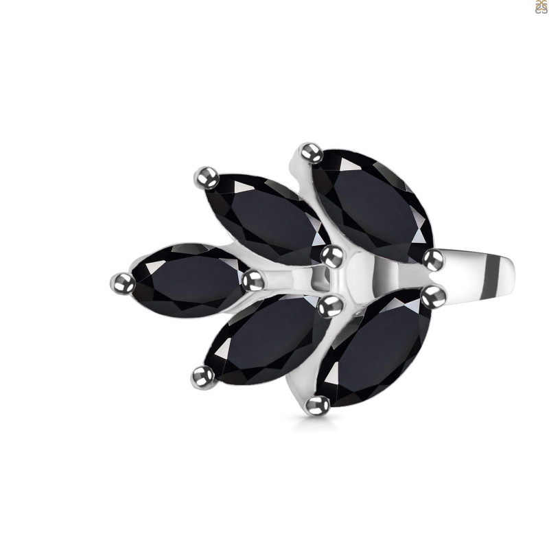 Black Tourmaline Ring BLS-RDR-8.