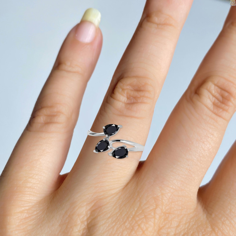 Black Tourmaline Ring BLS-RDR-2061.
