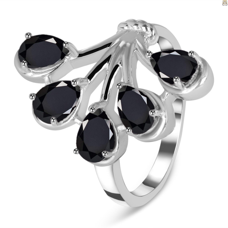 Black Tourmaline Ring BLS-RDR-2062.