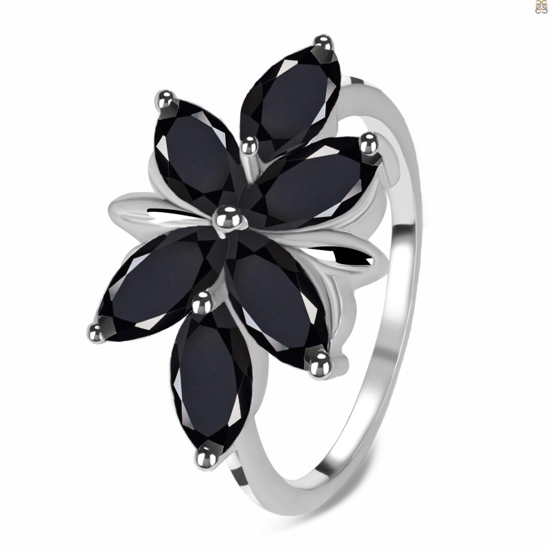 Black Tourmaline Ring BLS-RDR-2067.