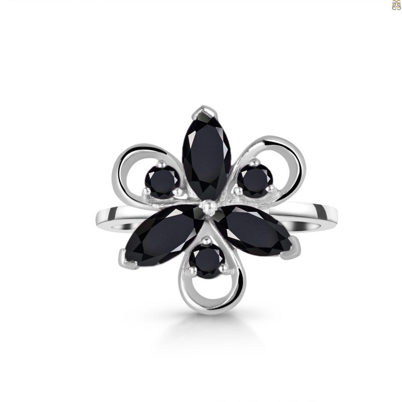 Black Tourmaline Ring BLS-RDR-2070.
