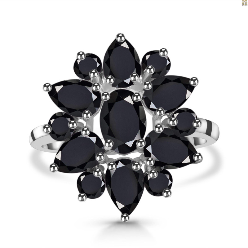 Black Tourmaline Ring BLS-RDR-2073.