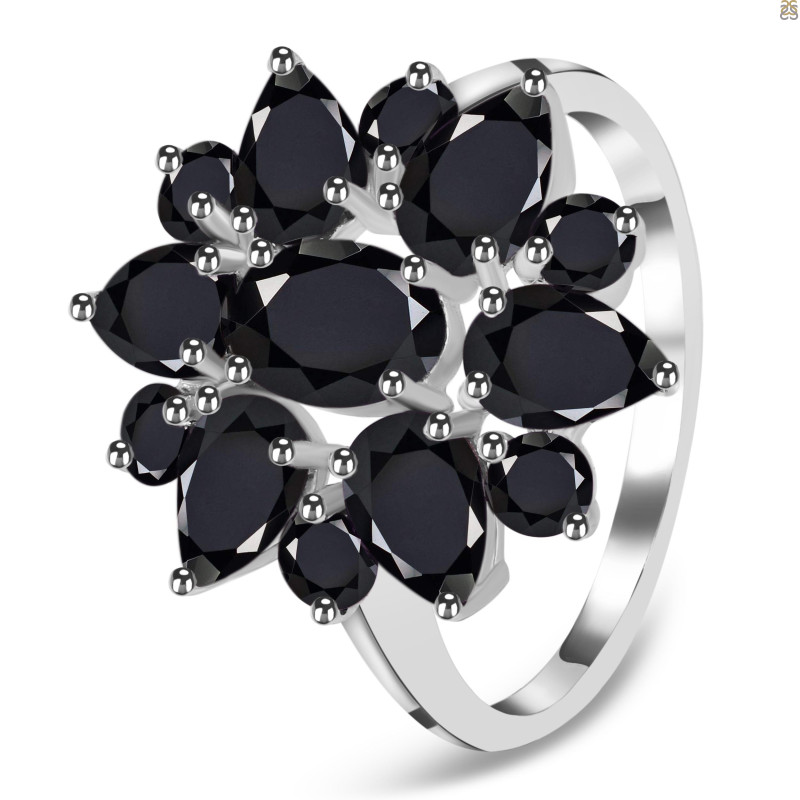 Black Tourmaline Ring BLS-RDR-2073.