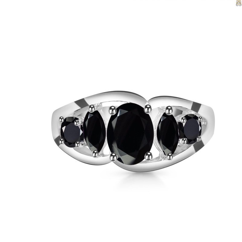 Black Tourmaline Ring BLS-RDR-2077.