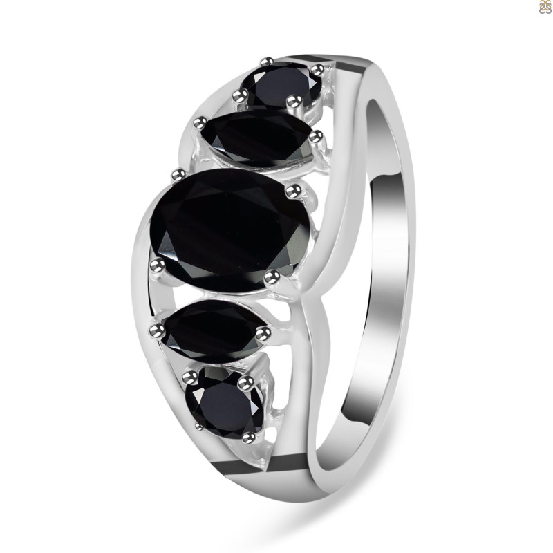 Black Tourmaline Ring BLS-RDR-2077.