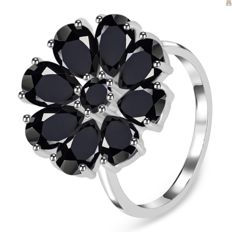 Black Tourmaline Ring BLS-RDR-2078.